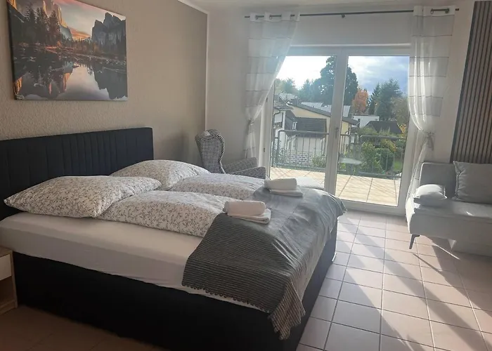 Rheinview Sunset In Urbar Rum i privatbostad *